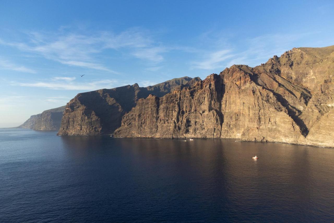 Balcon De Los Gigantes With Pool View Puerto de Santiago  Kültér fotó